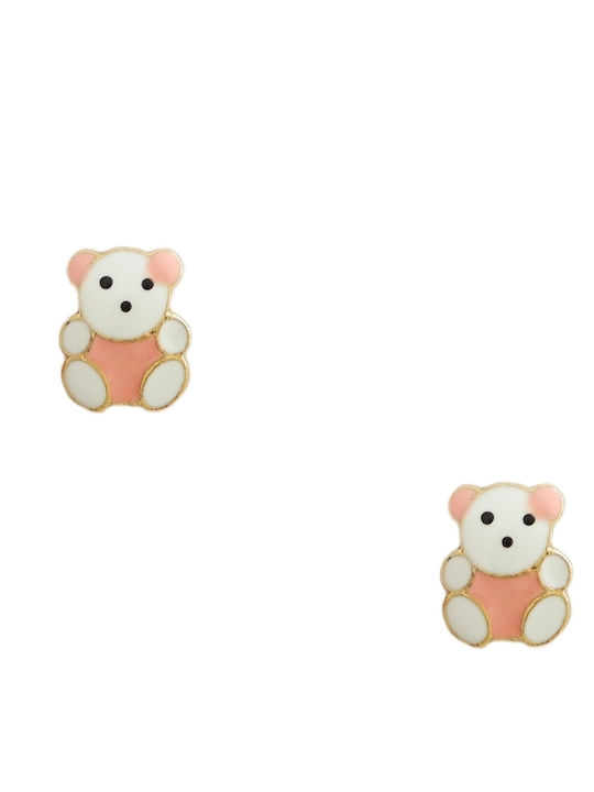 Cercei Copii Studs Din Aur 14K