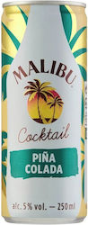 Malibu Pina Colada Cocktail Alc.5% Vol 250ml