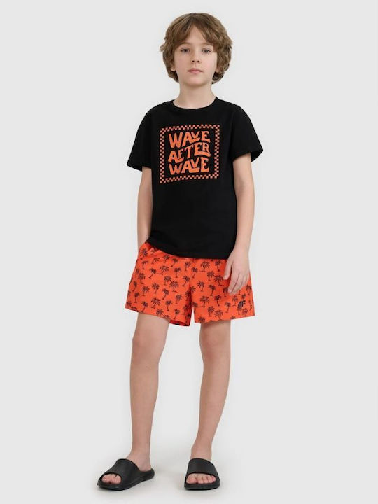 Sport Kinder Shorts Bermudas Orange