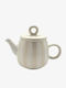 Phos & Gaia Ceramic Beige Teapot
