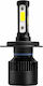 Led Autolampen H7 36w 3800lm 12v-24v Ip65 Set 2 Menge Kaltes Weiß Licht