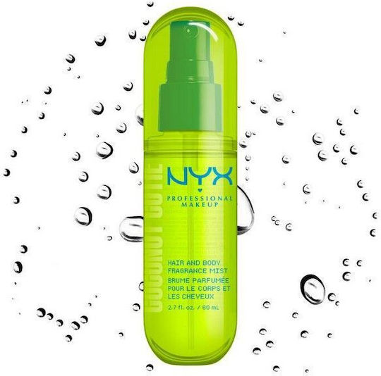 NYX Professional Makeup Fat Oil Body Mist Coconut Cutie 80ml