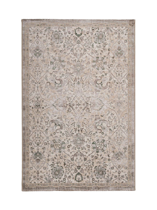 Biokarpet Gossip 9366b White-green-200x290