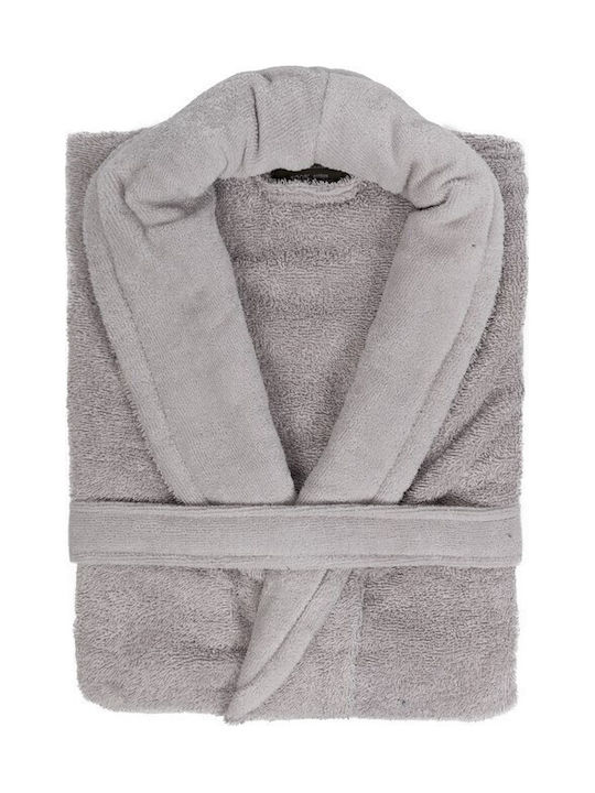 Biokarpet Naf Naf Bonjour Bademäntel Unisex Grau