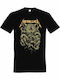 Unisex T-shirt Metallica Wolf Ktulu Schwarz