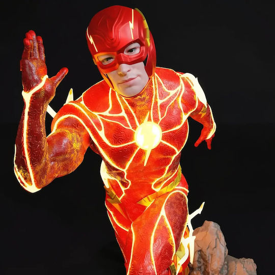 Flash Ezra Miller Laufende 3D Druck Figurine 3D Gedruckt 7,6 Cm 1:24