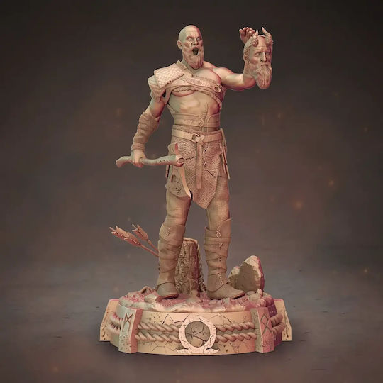 Kratos Figur V2 Aus Gott des Krieges 3D Gedruckt 15,2 cm 1:12