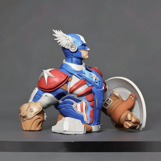 Φιγούρα Captain American Thor 3d Εκτυπωμένη-7 6 Cm 1:24