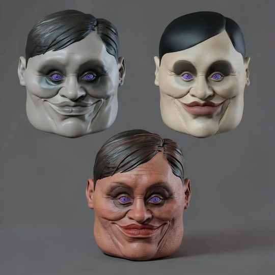 Φιγούρα Cosplay Alien Dandadan Serpio Mask 3d Εκτυπωμένη-15 2 Cm 1:12