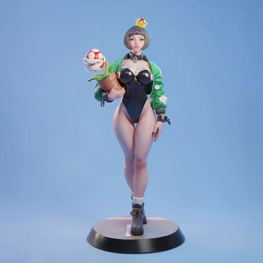 Super Mario Princess Chompette Sammelbare Figuren 3D Druck 3D Gedruckt 7,6 Cm 1:24