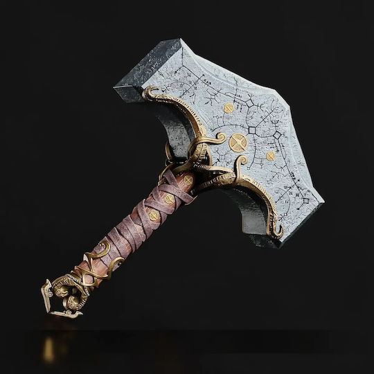 Φιγούρα Cosplay God War Thor Hammer Wearable 3d Εκτυπωμένη-7 6 Cm 1:24