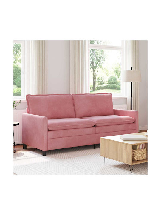 Doppelsitzer Samt Rosa 196x81x87.5cm