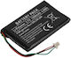 Avizar 3.7v 1250mah Батерия GPS Garmin Nuvi 200 Li-polimer Черна