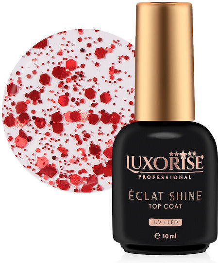 Top Coat Luxorise Shine Glow Ruby 10ml