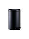 Relaxdays Coș de Gunoi Plastic cu Pedală Negru 12l