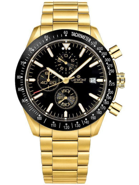Giewont Sapphire Men's Watch 44mm Chronograph B...