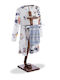 Relaxdays Wooden Floor Standing Coat Rack Brown 112x46.5cm