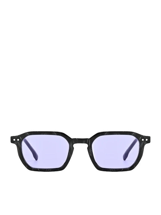 Red Raven Harper Unisex Sunglasses with Purple ...