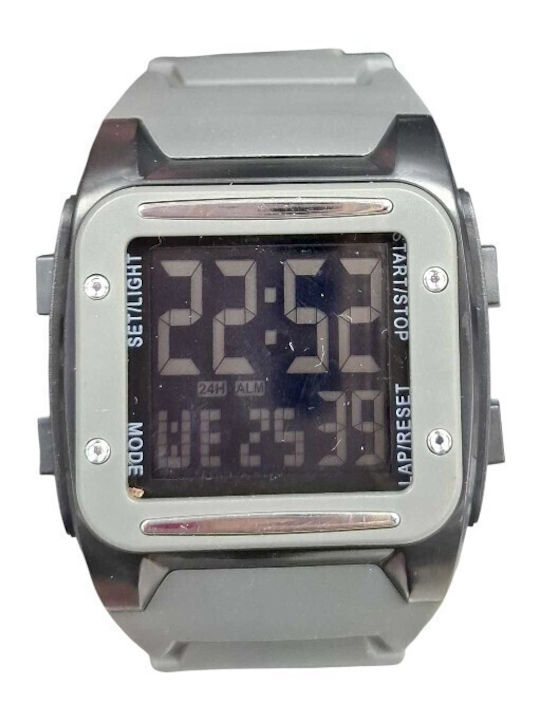 Digital Womens Watch 40mm Battery with Gray Met...