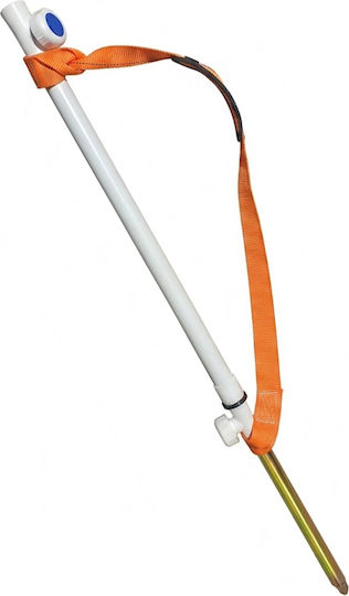 New Camp Spike Pole Κρουστικό Κοντάρι Μεταλλικό 28-22mm Λευκό