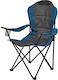 Redcliffs Scaun de Plajă Albastru 95x60x110 cm