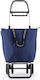 Stoff Einkaufswagen Λαϊκής Klappbar Blau 28lt
