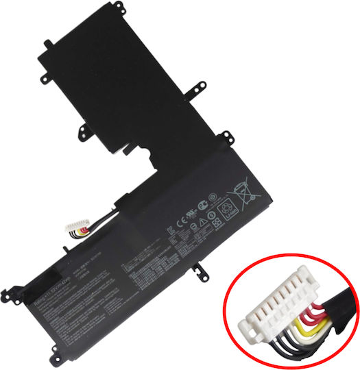 Съвместима Батерия за Asus VivoBook Asus VivoBook Flip 14 Tp410u Tp410ua Tp410uar Tp410uf Tp410ur Q405ua Ux460ua с 3553mAh