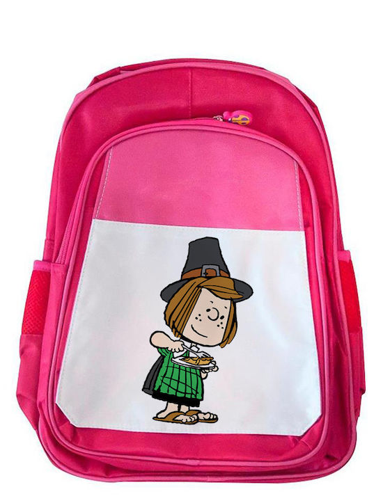 Kinder Schulranzen Snoopy Rosa 41x30x15cm