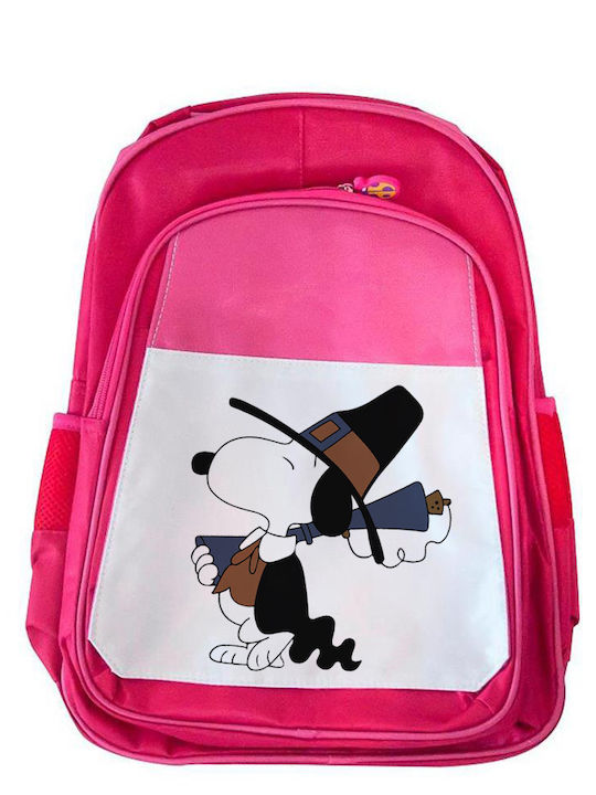 Kinder Schulranzen Snoopy Rosa 41x30x15cm