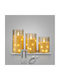 Декоративно Осветително Тяло Set LED Свещ 3бр 7.5x10см