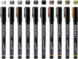 Gaahleri Acryl Marker Set 10Stücke Gaahleri Acryl Marker Set 10Stücke