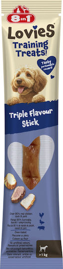 8in1 Λιχουδιές σε Stick Σκύλου με Κρέας 15gr