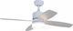 Redled Simone Plus Deckenventilator 122cm mit Leuchte Weiß