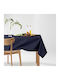 Filumi Τραπεζομάντηλο Αλέκιαστο Navy Blue 120x160εκ.