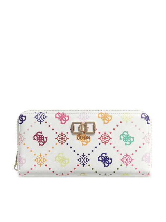 Guess Emelie Large Women's Wallet White