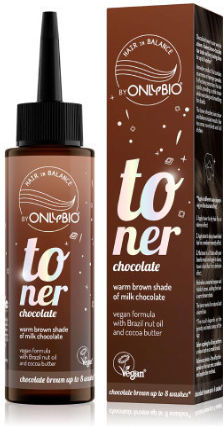 OnlyBio Toner Fără Amoniac Ciocolatiu 100ml