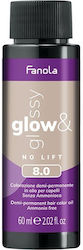 Fanola Glow Glossy Toner Gel Fără Amoniac 8.0 60ml