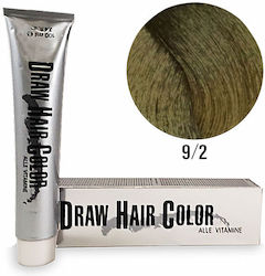 Draw Haarfärbemittel 9/2 - Hellblond Matt 100ml