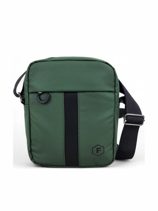 Men's Green Shoulder / Crossbody Bag