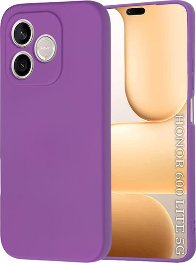Techsuit Softflex Back Cover Din Silicon Violet Honor 600 Lite