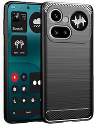 Techsuit Carbon Back Cover Σιλικόνης Μαύρο (Not...
