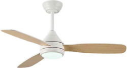 Inlight Sierra Ανεμιστήρας Οροφής 107cm με Φως ...