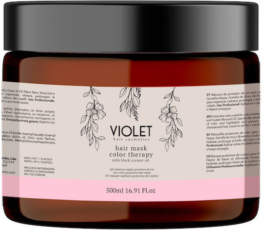 Violet Маска за Коса за Защита на Цвета 500ml