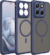 Techsuit Stoßfeste Rückseitencover Kunststoff Marineblaue (Motorola Edge 70 Fusion)
