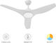 Braytron Ceiling Fan 132cm with Light Fixture W...