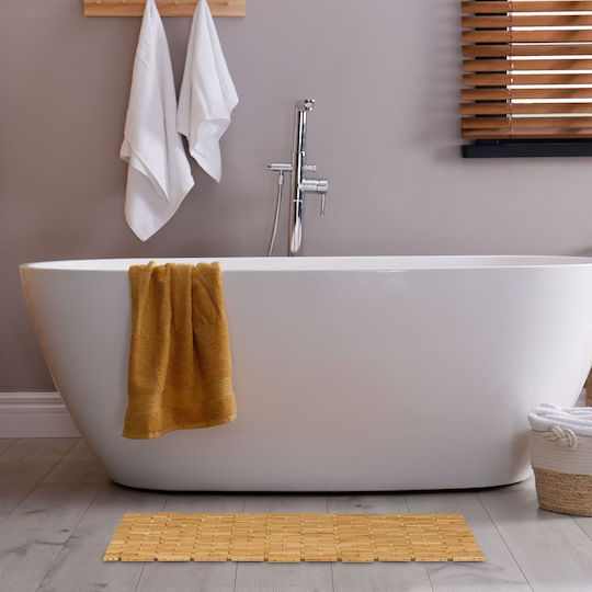 Relaxdays Pat Mat De Baie Din Lemn 10050281 Maro 70x42cm Relaxdays Pat Mat De Baie Din Lemn 10050281 Maro 70x42cm