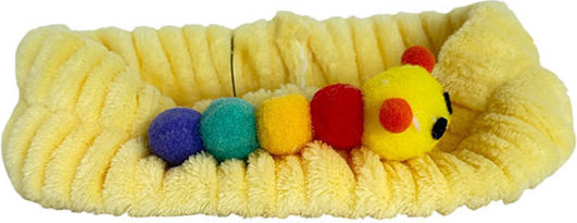 Beauty Salon Fabric Hair Headband Aesthetics Caterpillar