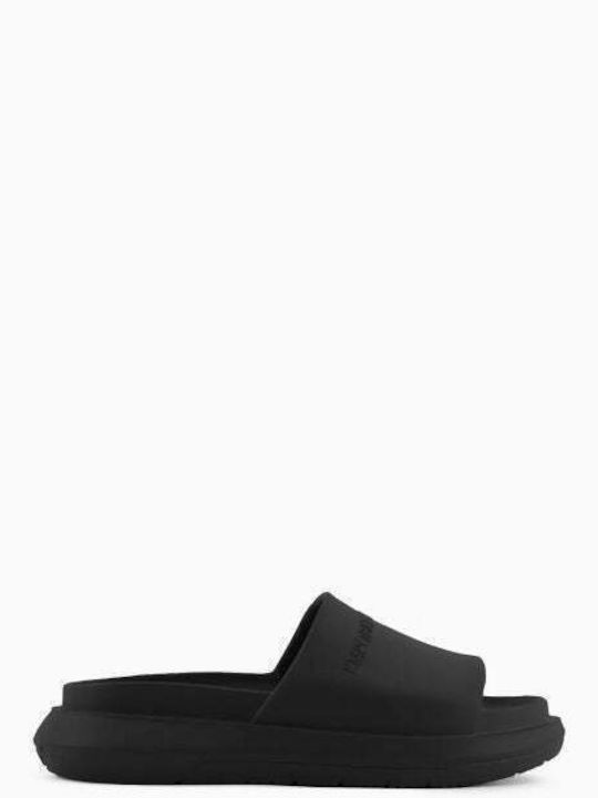 Emporio Armani Ανδρικές Σαγιονάρες Μαύρες