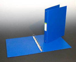 Aurora 4-ring Binder Notebook D25mm Pvc Laminated Cardboard Covers A4 Aurora Blue
