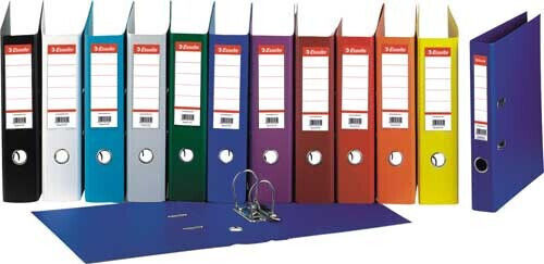 Esselte A4 Binder Laminated Pp Pp Metal Edge 75 Mm Esselte No 1 Power Burgundy